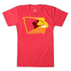 The Cardinal &amp; Gold State T-Shirt - Bozz Prints