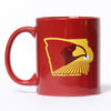 The Cardinal &amp; Gold State Mug - Bozz Prints
