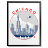 Chicago Circle Print - Bozz Prints