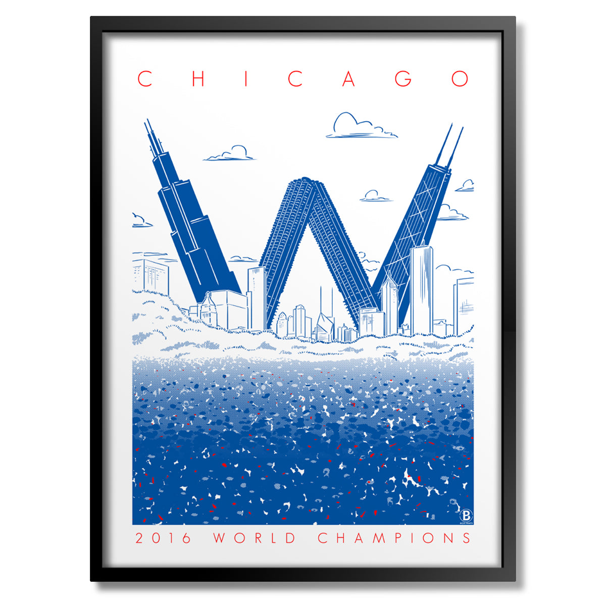 Chicago World Champions Print - Bozz Prints