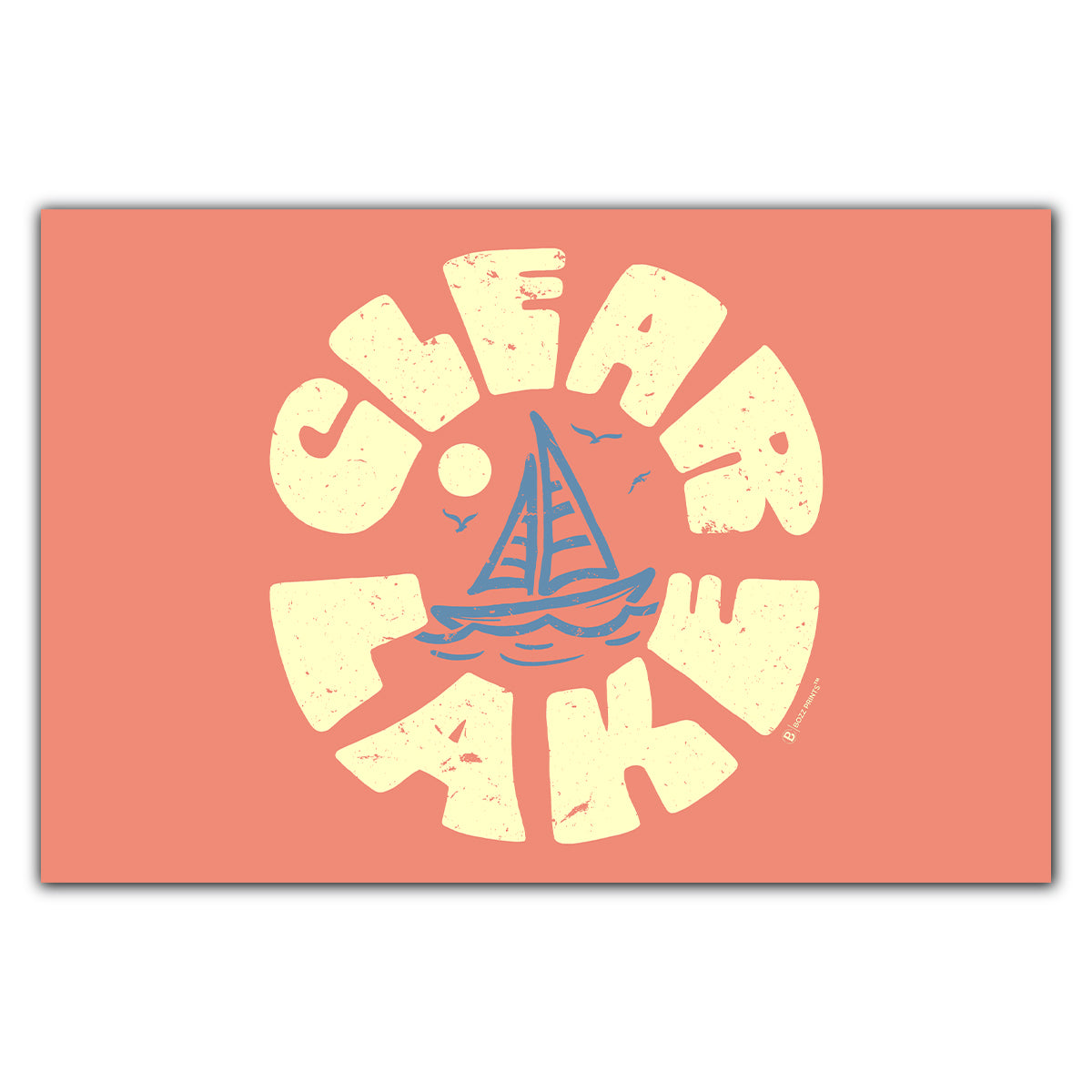 Clear Lake Sunshine Postcard