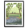 Clive Greenbelt Trail Print - Bozz Prints