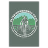 Clive Greenbelt Trail Circle Postcard - Bozz Prints