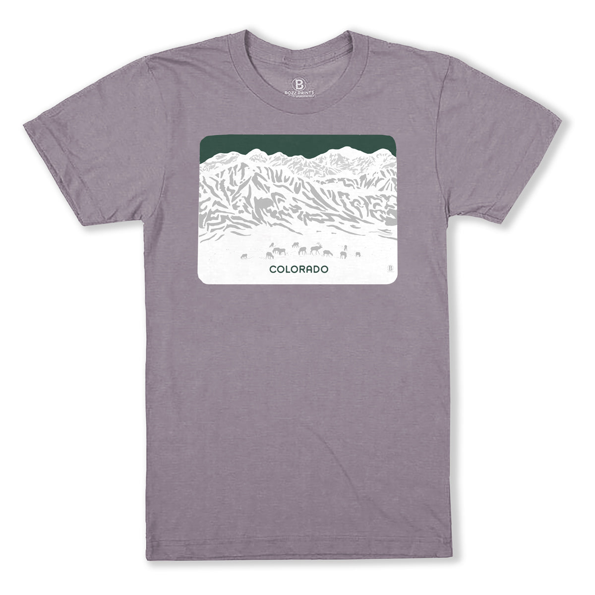 Colorado Horizon T-Shirt - Bozz Prints