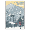 Crested Butte Elk Avenue Postcard - Bozz Prints