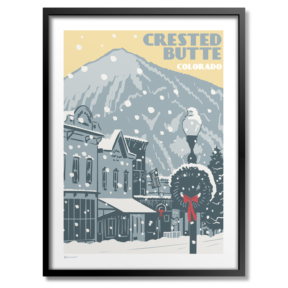 Crested Butte Elk Avenue Print - Bozz Prints