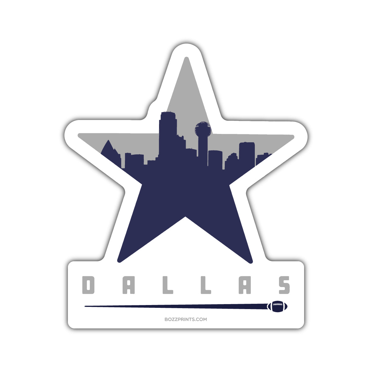 Dallas Football - Bozz Prints