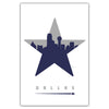 Dallas Football Postcard - Bozz Prints