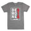 Des Moines 515 Grey T-Shirt - Bozz Prints