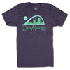 Des Moines Bridge Vintage Navy T-Shirt - Bozz Prints