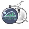 Des Moines Bridge Holiday Ornament - Bozz Prints