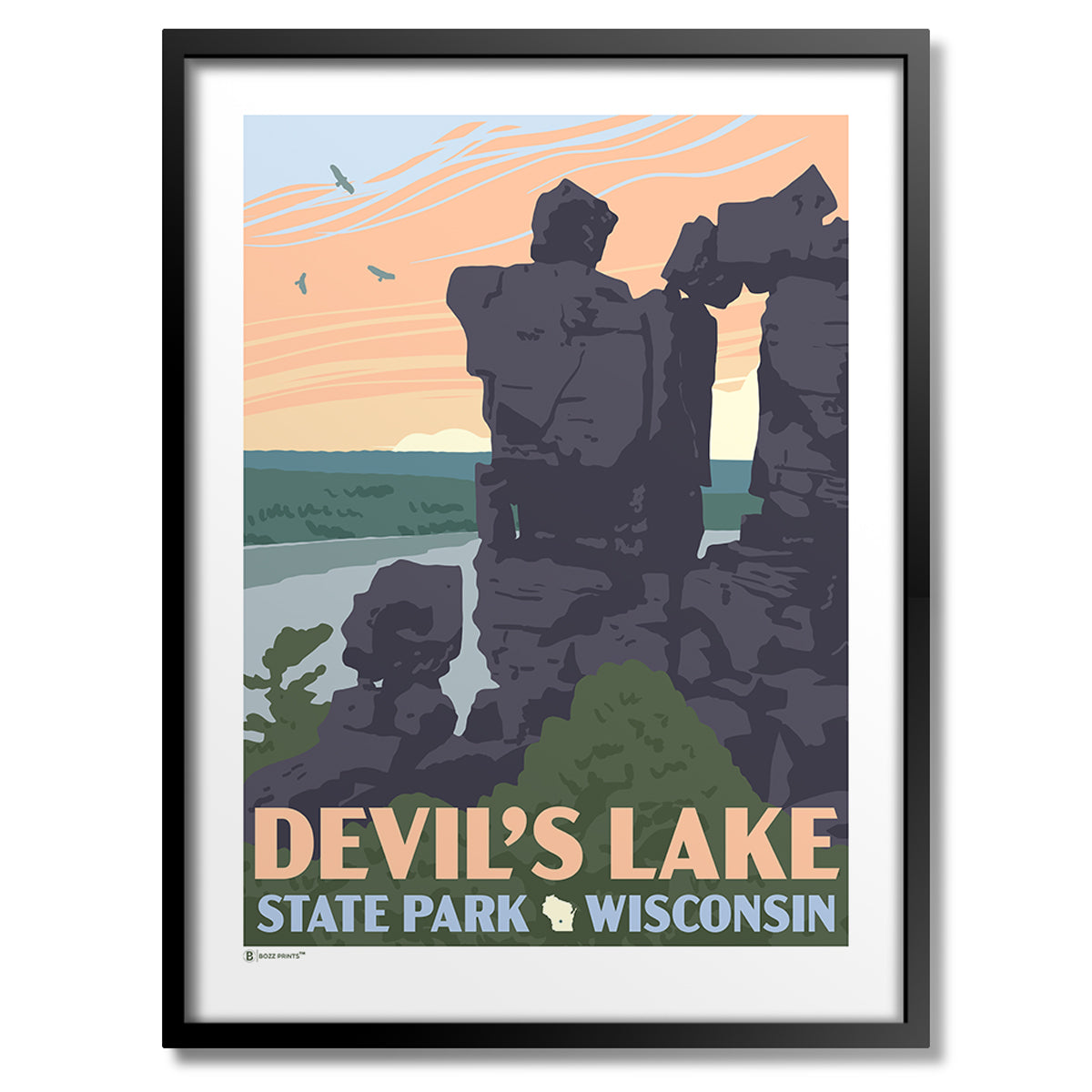 Devil's Lake State Park Print - Bozz Prints