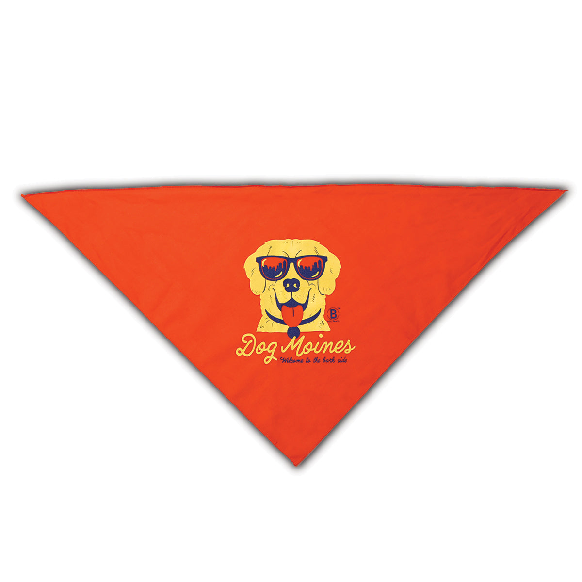 Dog Moines Welcome to the Barkside Bandana - Bozz Prints