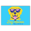 Dog Moines Welcome to the Barkside Postcard - Bozz Prints
