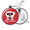 Dog Moines Santa Paws Holiday Ornament