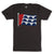 Des Moines Flag Black T-Shirt - Bozz Prints