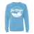 Des Moines Hometown Blue Crew Neck Sweatshirt - Bozz Prints