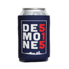 Des Moines 515 Can Cooler - Bozz Prints