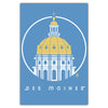 Des Moines Capitol Icon Postcard - Bozz Prints