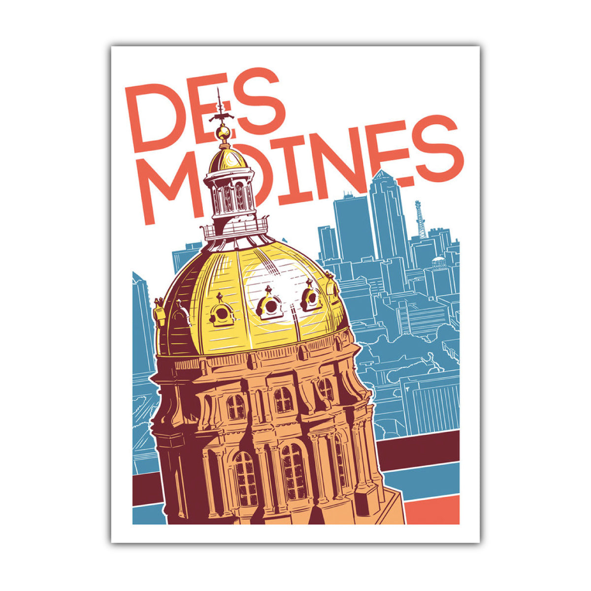 Des Moines Capitol - Bozz Prints