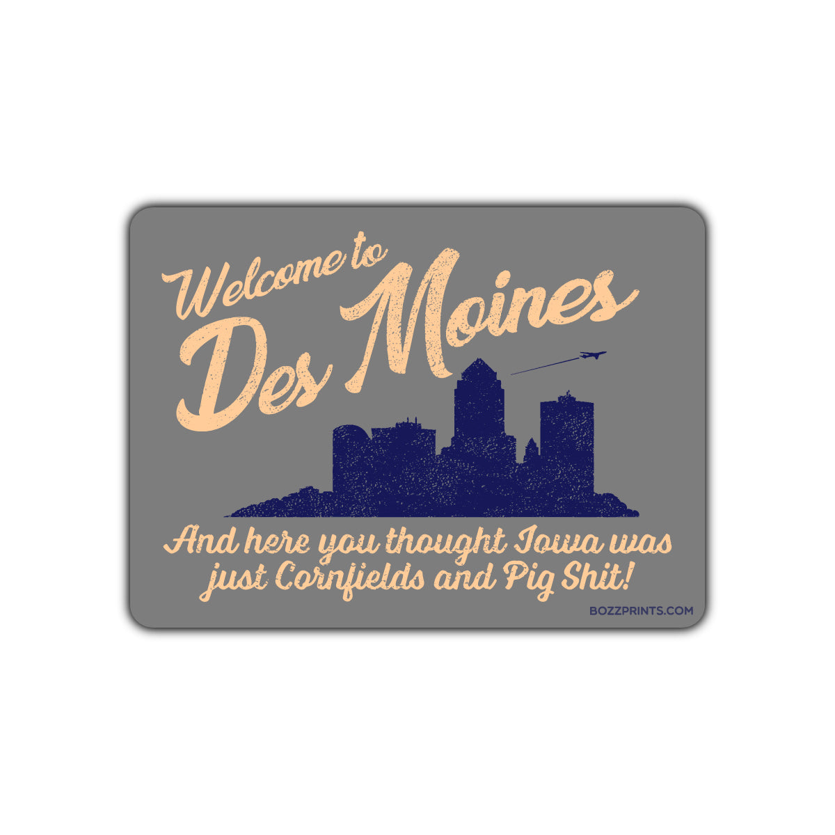 Des Moines Cornfields - Bozz Prints