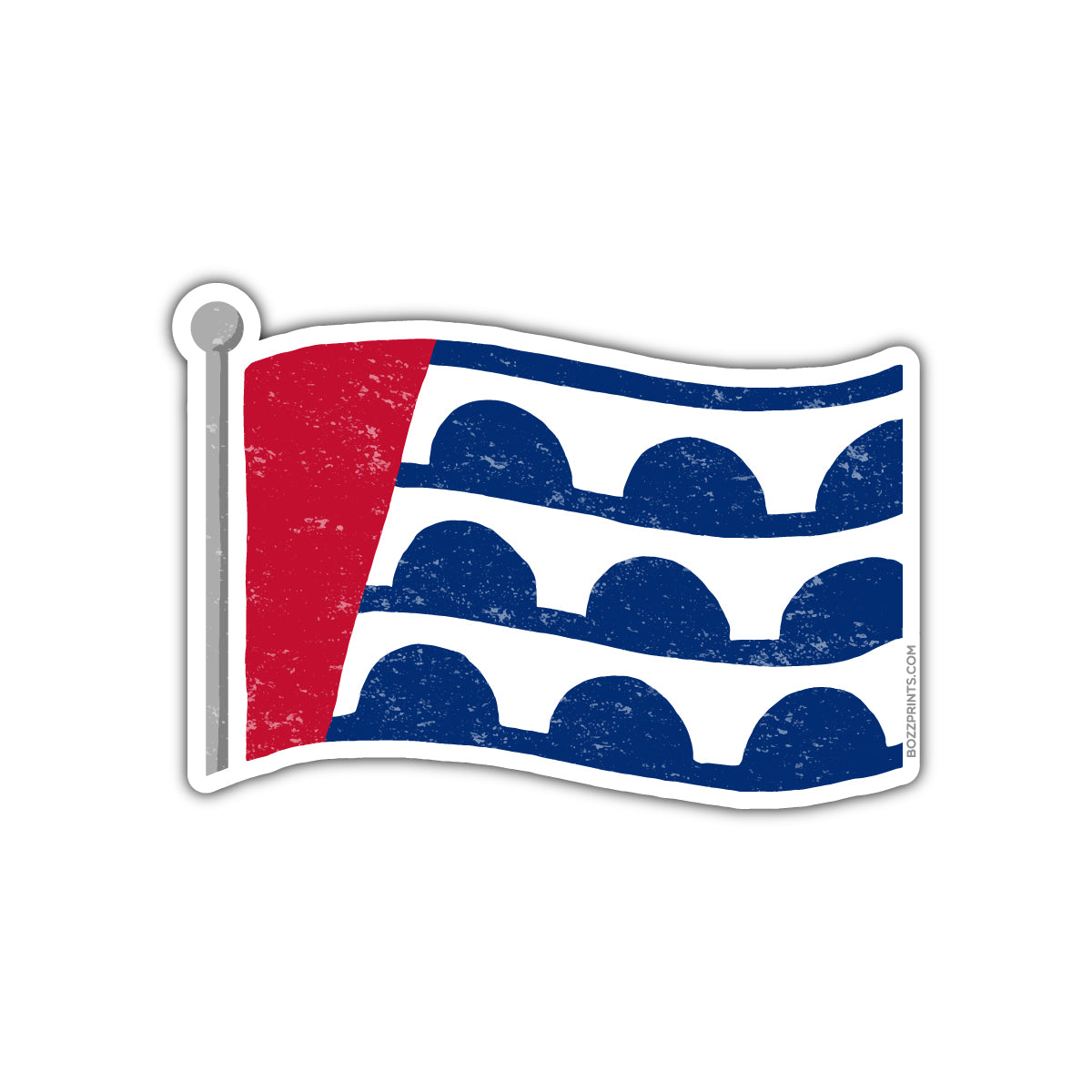 Des Moines Flag - Bozz Prints