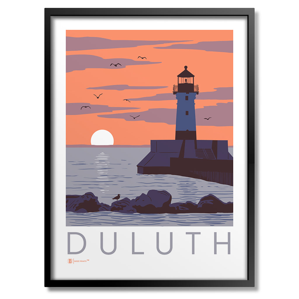 Duluth Harbor Print - Bozz Prints