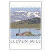 Eleven Mile - Colorado State Park Postcard - Bozz Prints