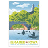 Elkader Keystone Bridge Postcard - Bozz Prints