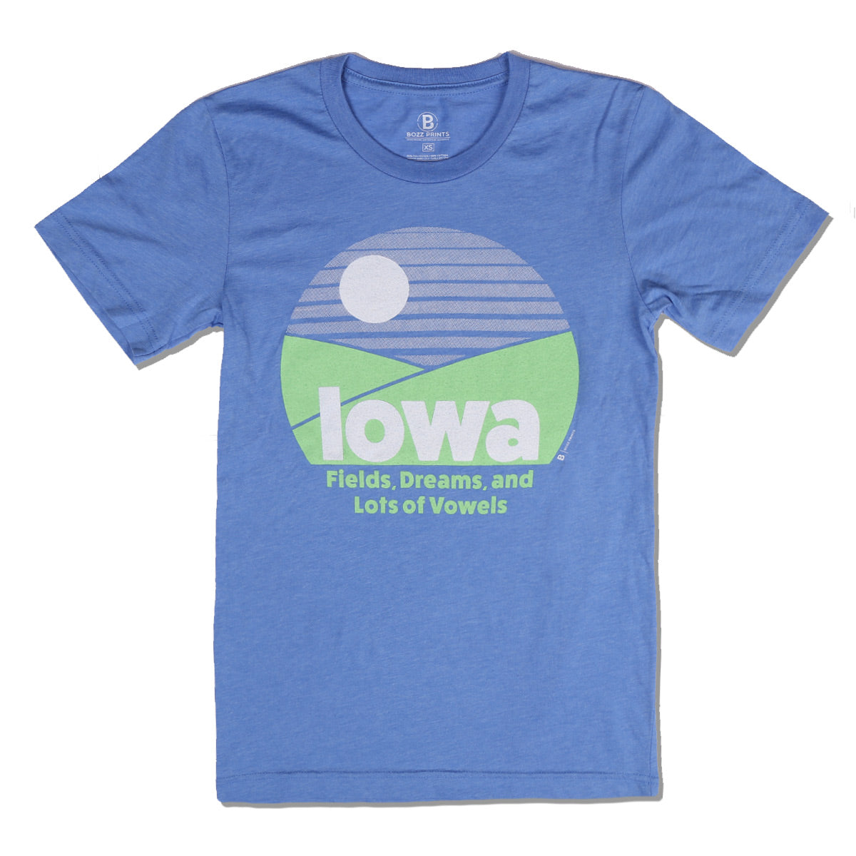 Iowa Fields, Dreams, and Lots of Vowels - Bozz Prints