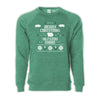 Merry Christmas Ya Filthy Iowan Green Crewneck Sweatshirt - Bozz Prints