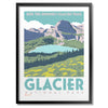 Glacier National Park Grinnell Lake Print - Bozz Prints