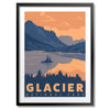 Glacier National Park St. Mary Lake Print - Bozz Prints