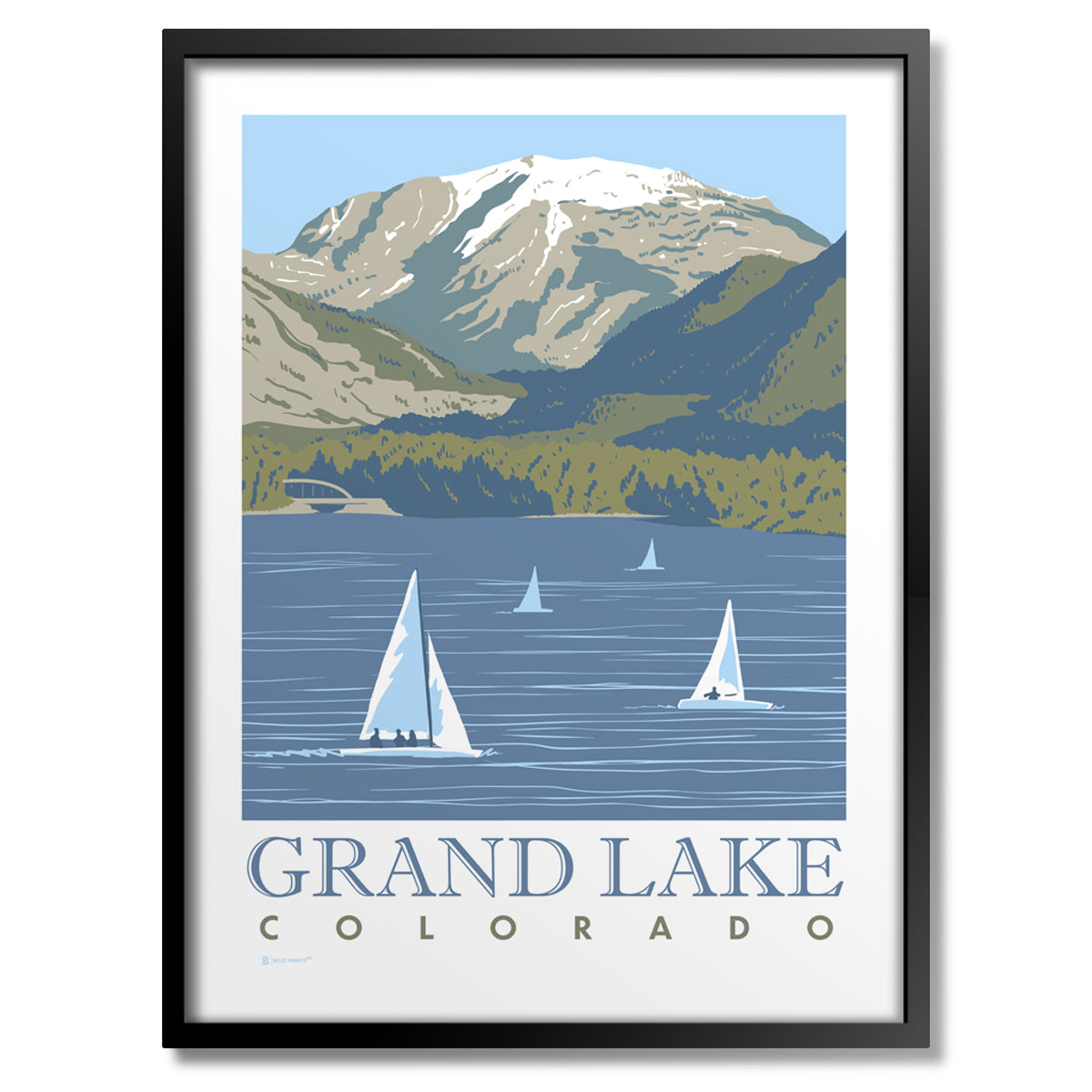 Grand Lake Colorado Print - Bozz Prints