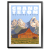 Grand Teton National Park Mormon Row Print - Bozz Prints
