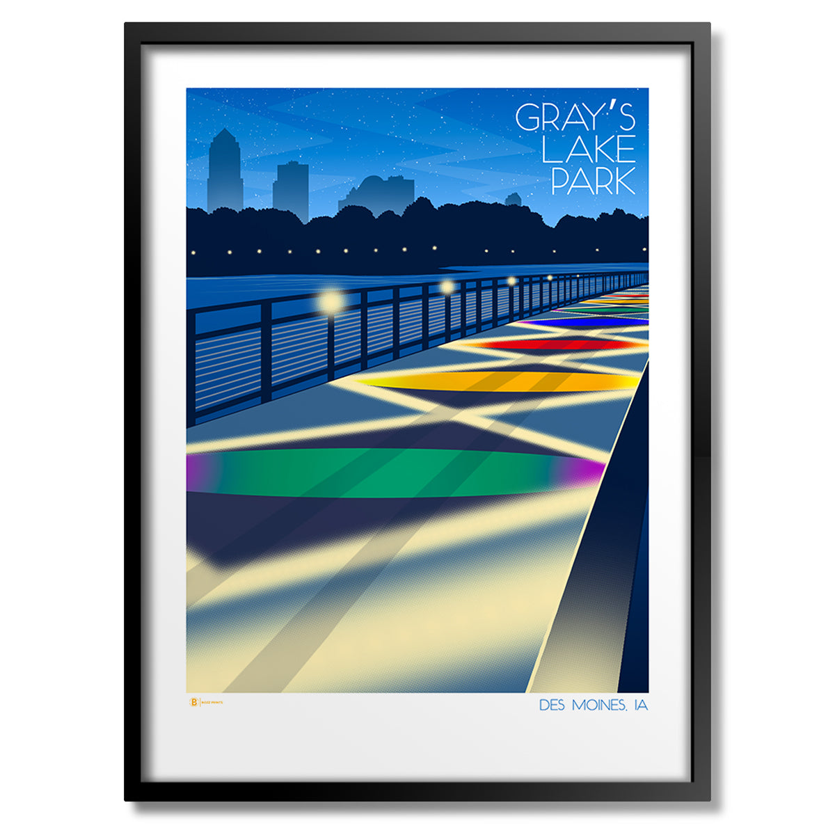 Gray's Lake Park Print - Bozz Prints