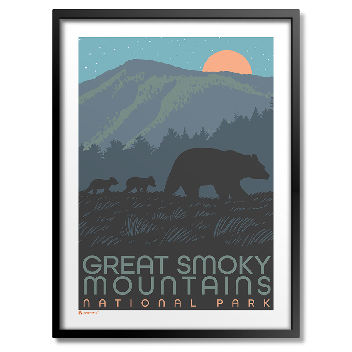 Great Smoky Mountains National Park Cades Cove Print - Bozz Prints