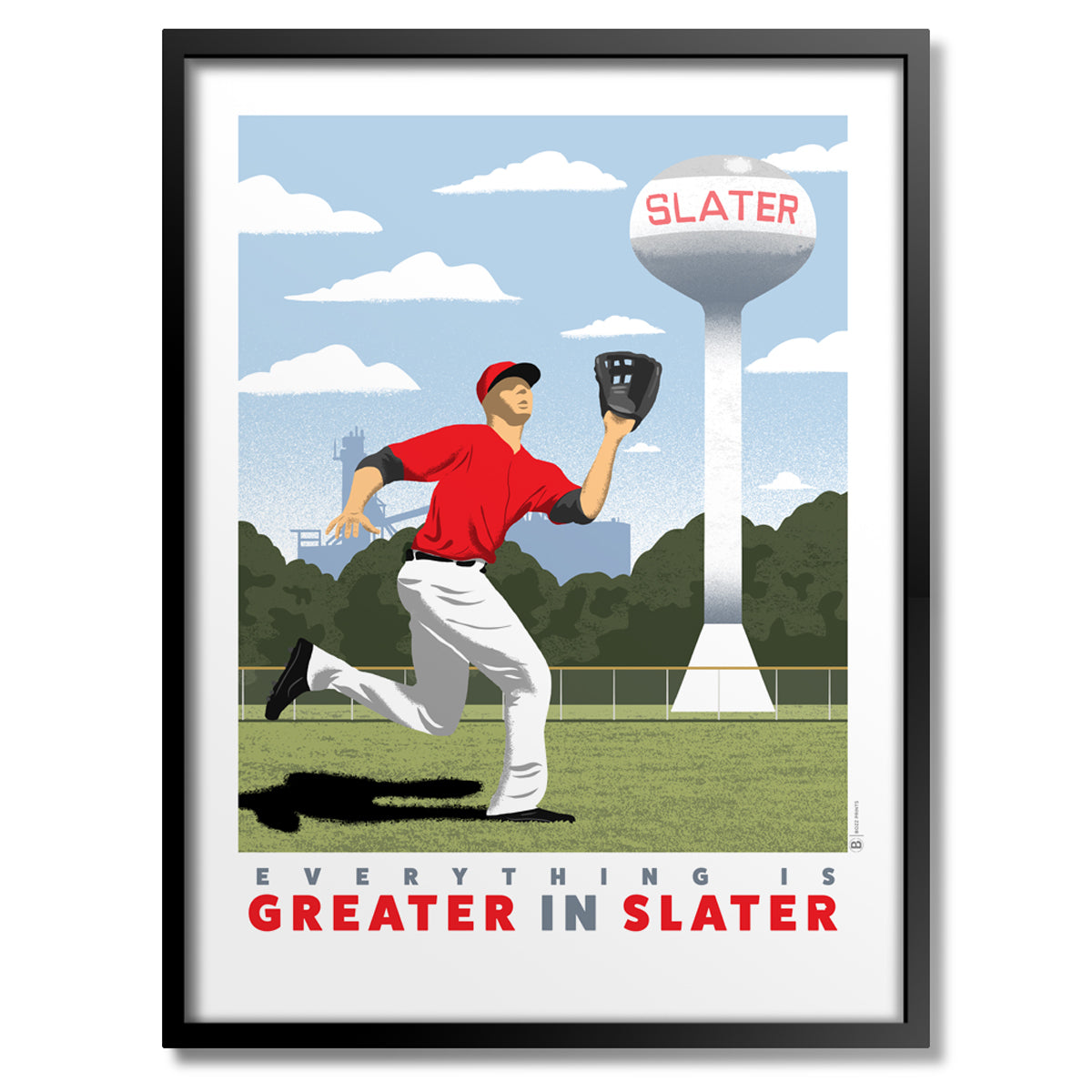 Everything is Greater in Slater Print - Bozz Prints