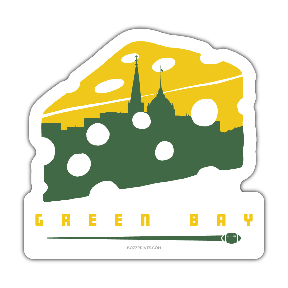 Green Bay Football - Bozz Prints