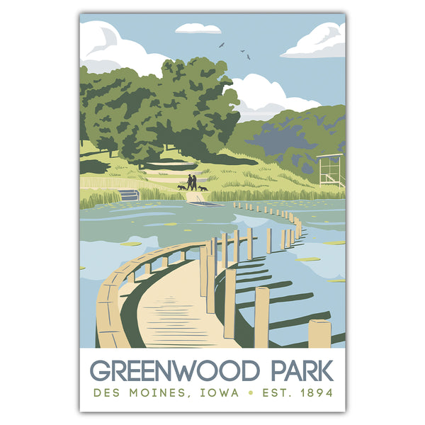 Greenwood Park Postcard