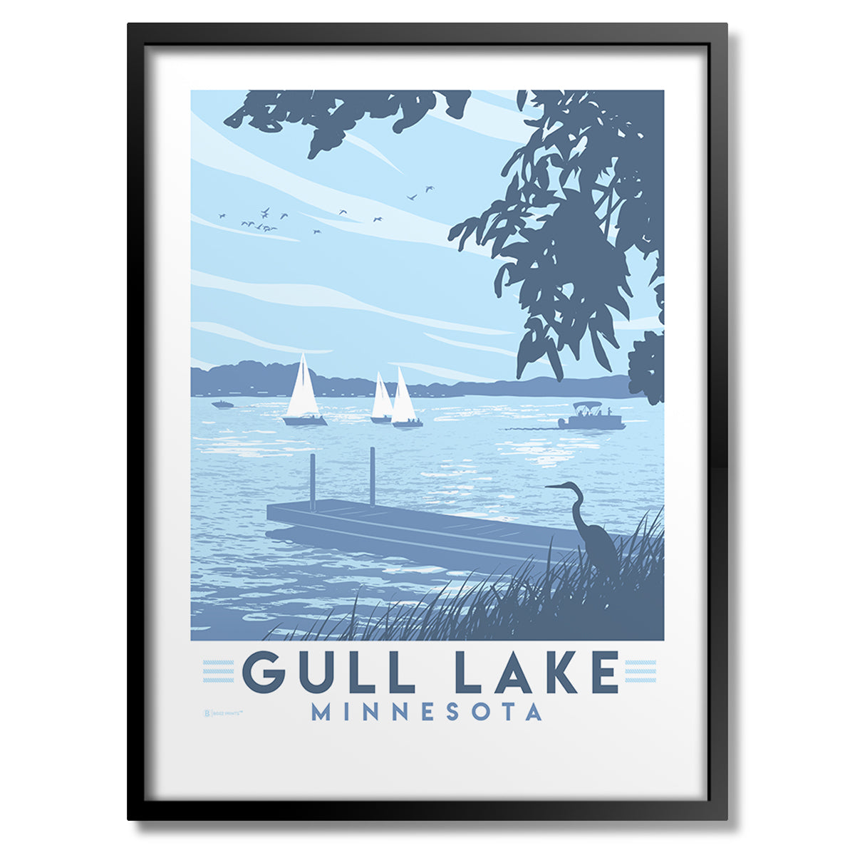 Gull Lake Minnesota Print - Bozz Prints