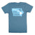 Hawaii Backwards is Iiawah Ocean Blue T-Shirt - Bozz Prints