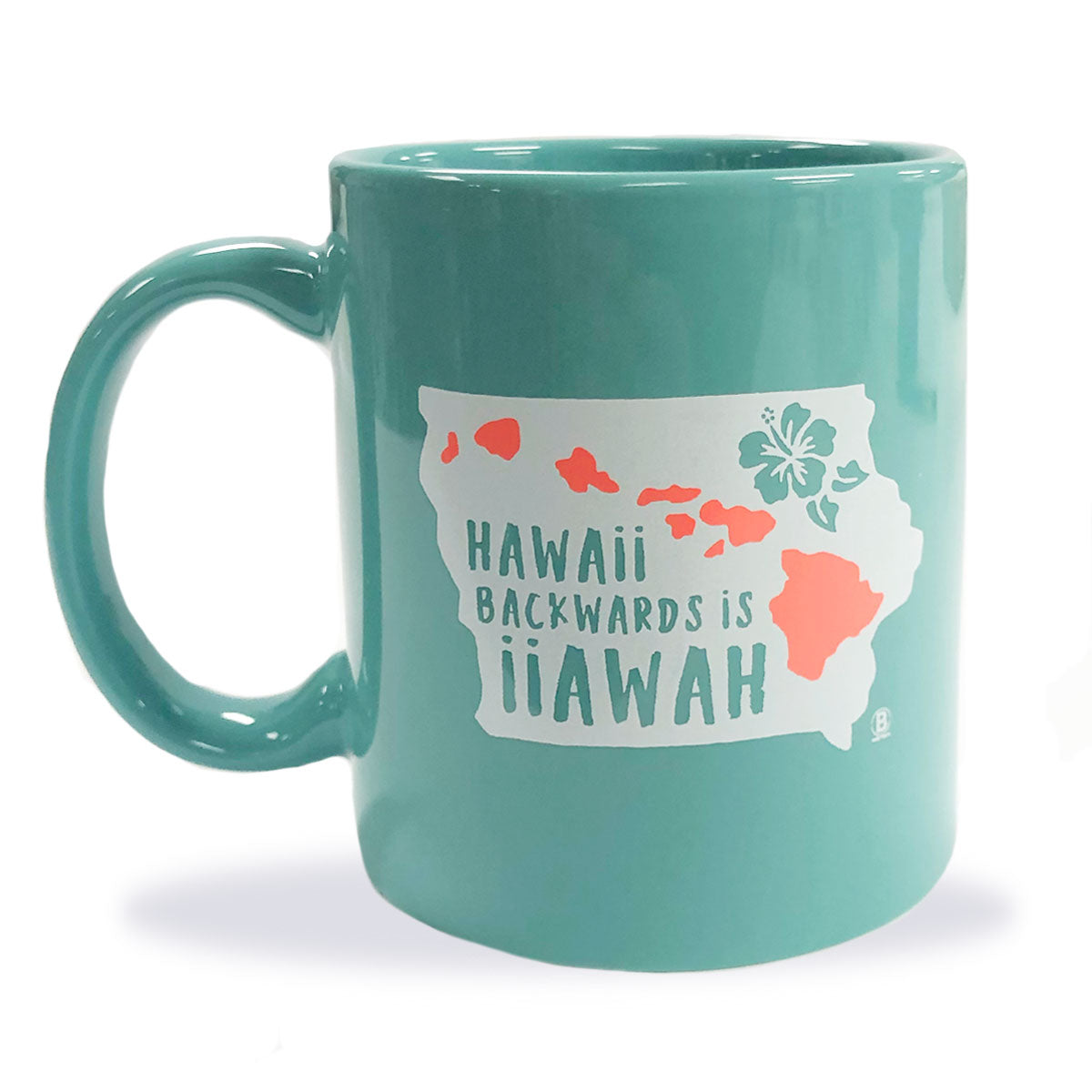 Hawaii Backwards is Iiawah Mug - Bozz Prints