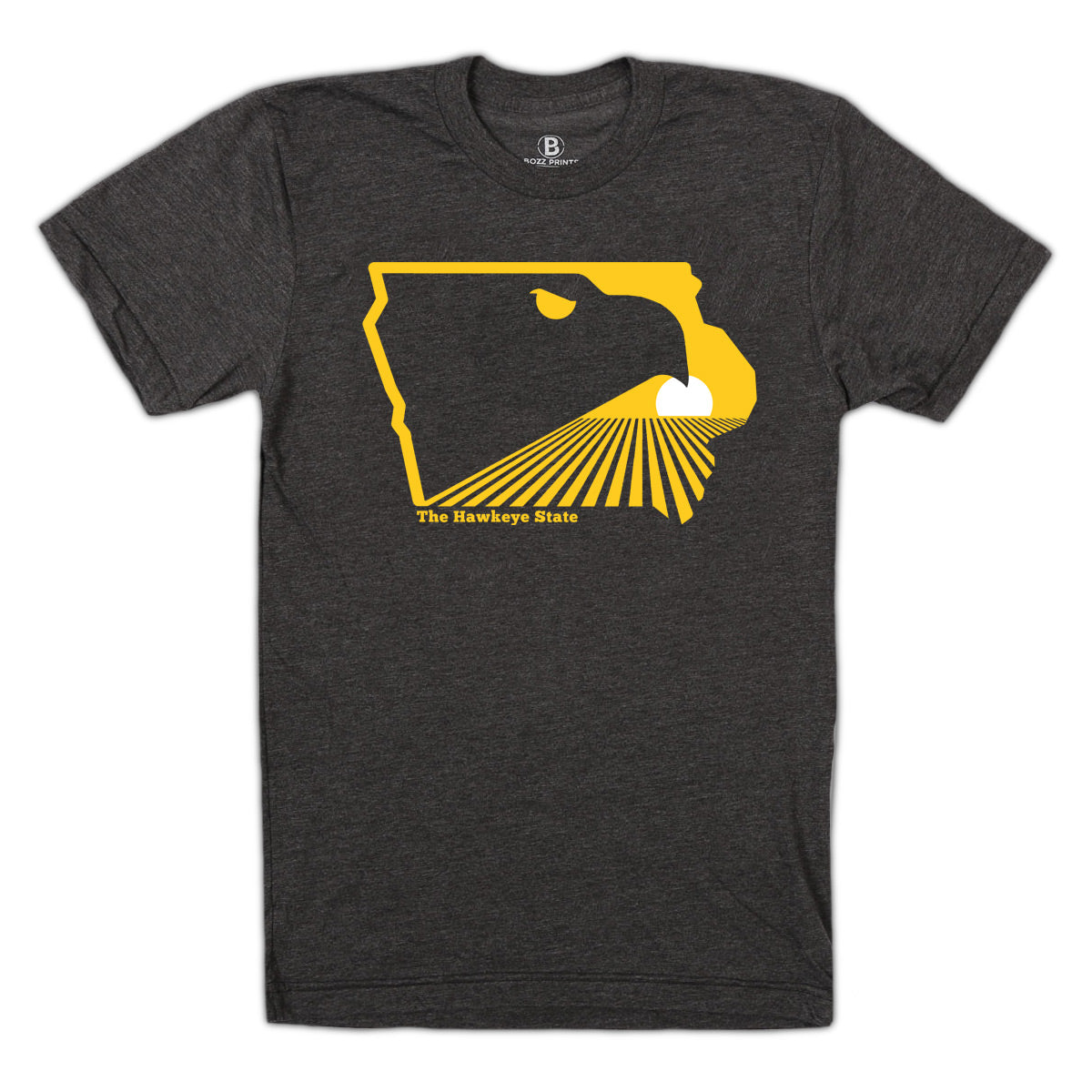 The Hawkeye State T-Shirt - Bozz Prints