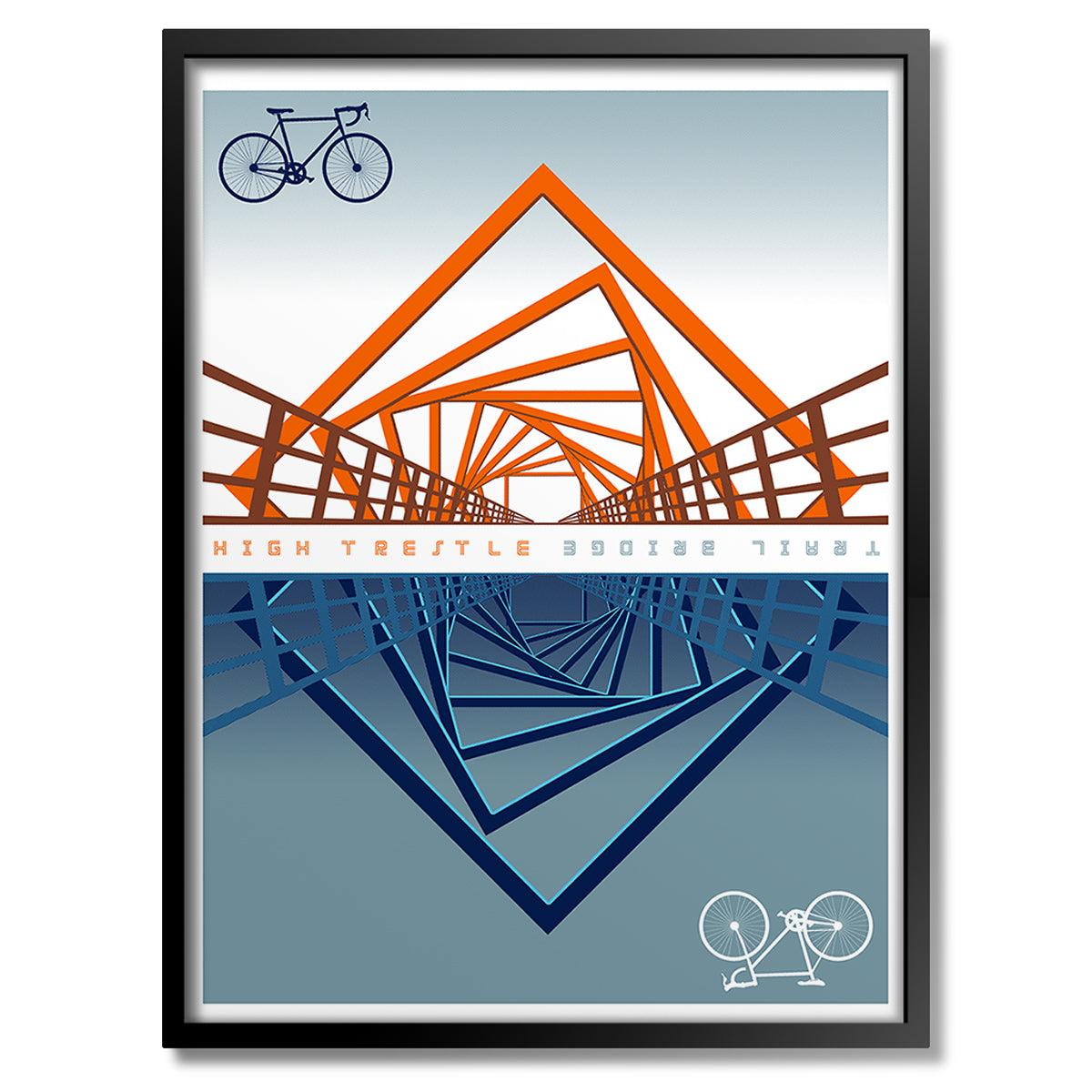 High Trestle Trail Bridge Print - Bozz Prints