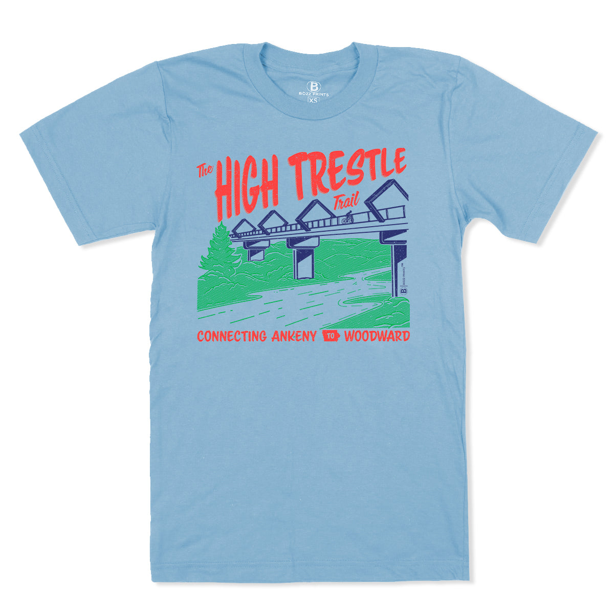 The High Trestle Trail Vintage T-Shirt - Bozz Prints