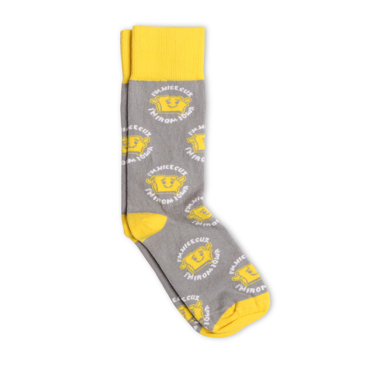 I'm Nice Cuz I'm From Iowa Socks - Bozz Prints