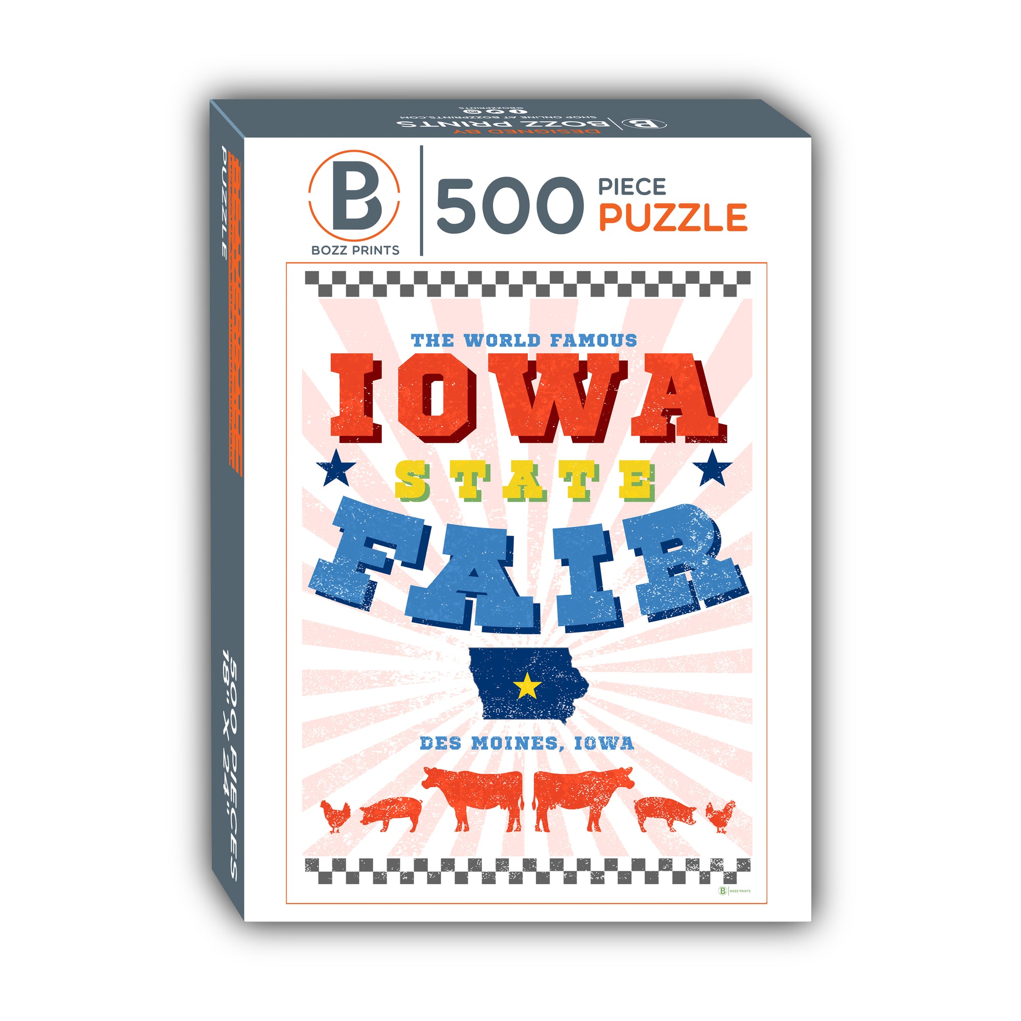 Iowa State Fair Vintage Jigsaw Puzzle - Bozz Prints