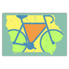 Iowa Bike Outline Postcard - Bozz Prints