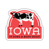 Iowa Does A Body Good - Bozz Prints